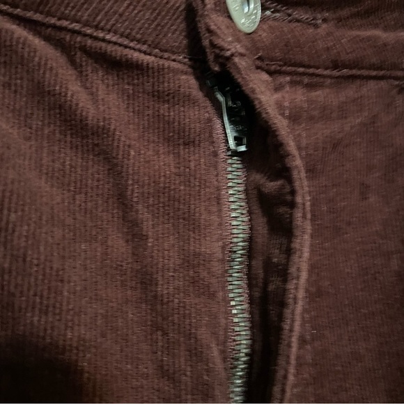 Chelsea & Violet woman’s corduroy flared pant size 30 brown casual comfort boho - Picture 6 of 8